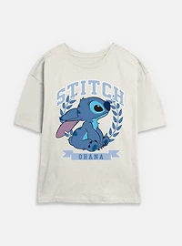 Disney Lilo & Stitch Athletic Womens Skimmer T-Shirt