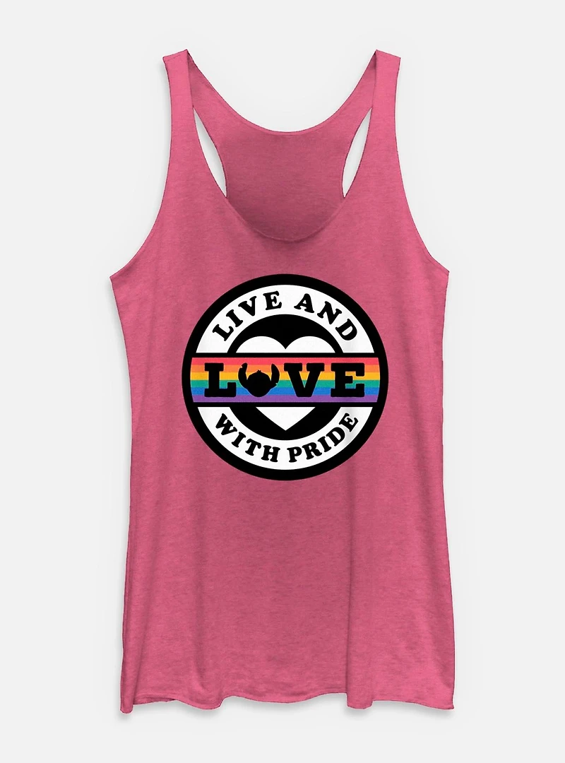 Disney Lilo & Stitch Live Love With Pride Tank Top