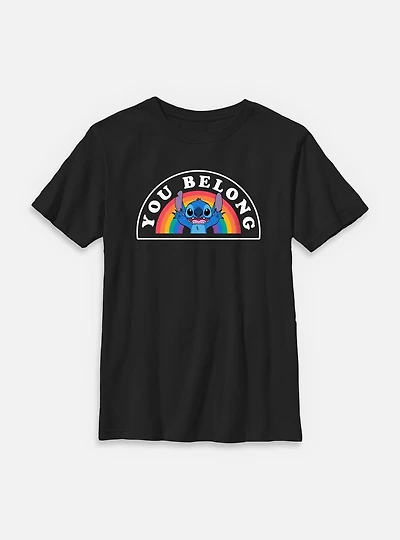Disney Lilo & Stitch You Belong Youth T-Shirt