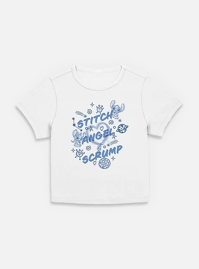 Disney Lilo & Stitch Angel Scrump Womens Baby T-Shirt