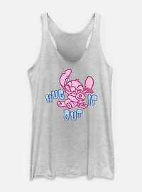 Disney Lilo & Stitch Hug It Out Womens Tank Top