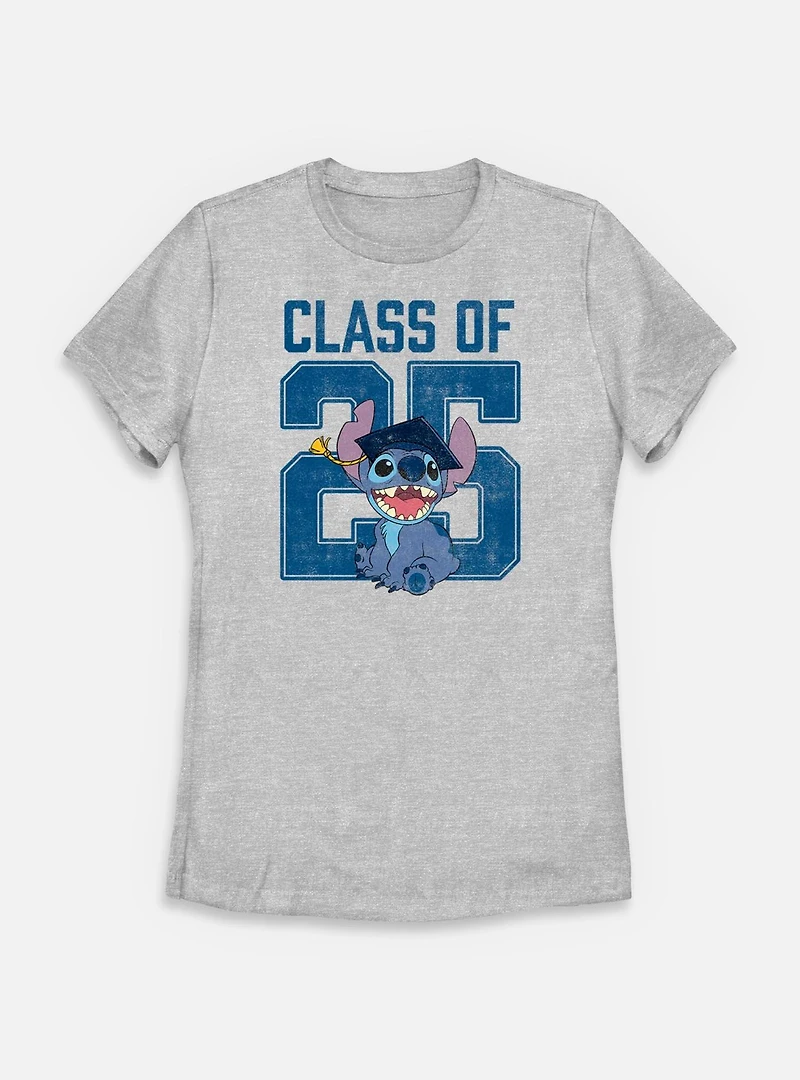 Disney Lilo & Stitch Class Of 25 Womens T-Shirt