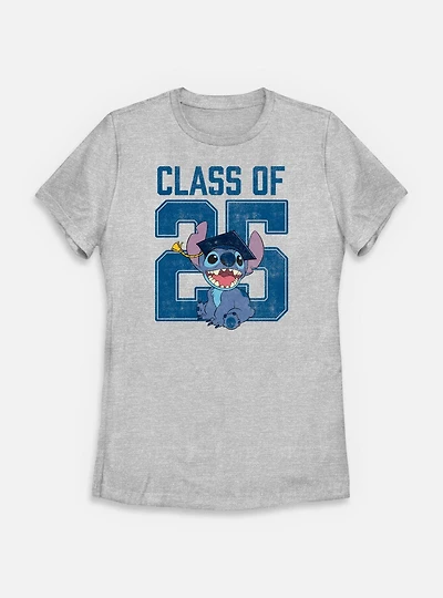 Disney Lilo & Stitch Class Of 25 Womens T-Shirt