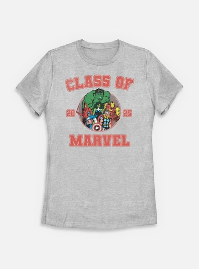 Marvel Class Of 2025 Womens T-Shirt