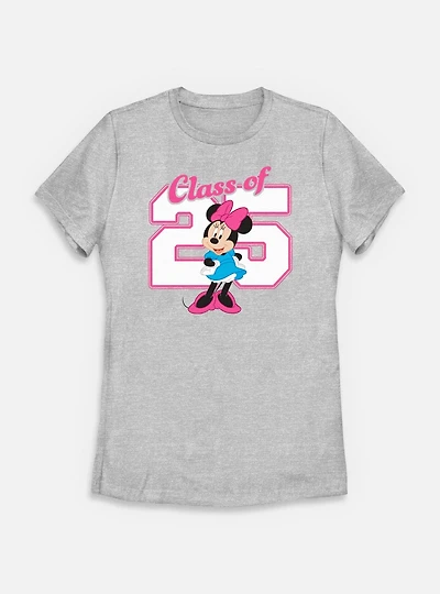 Disney Minnie Mouse Class 25 Womens T-Shirt