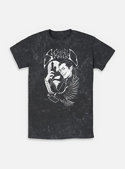 Dungeons & Dragons Death Metal Clash Of Strahd Mineral Wash T-Shirt