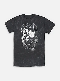 Dungeons & Dragons Death Metal Clash Of Strahd Mineral Wash T-Shirt