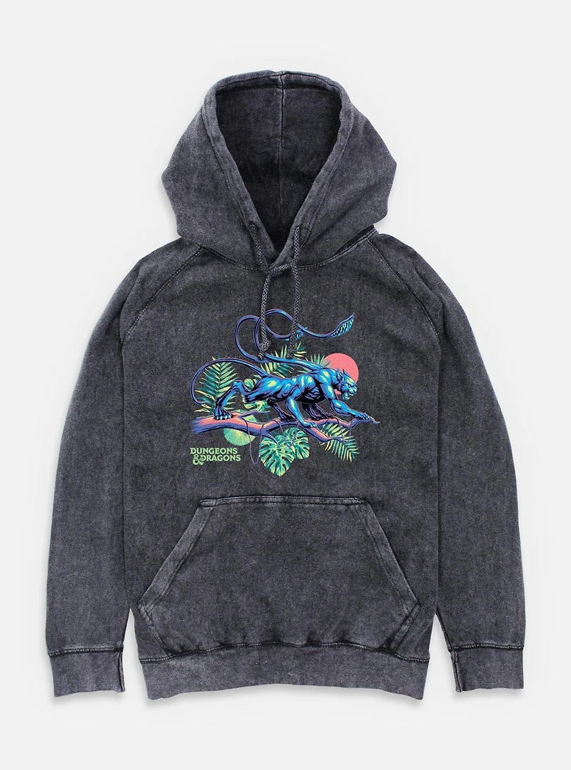 Dungeons & Dragons Displacer Beast Island Vibes Mineral Wash Hoodie