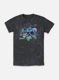 Dungeons & Dragons Displacer Beast Island Vibes Mineral Wash T-Shirt