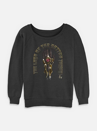 Dungeons & Dragons Hand Of Damned Womens Slouchy Sweatshirt