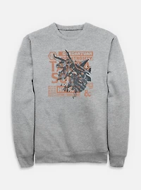 Dungeons & Dragons Terrasque And Stats Sweatshirt
