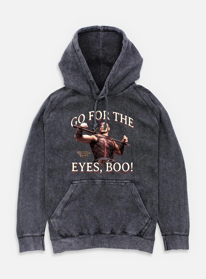 Dungeons & Dragons Go For The Eyes Mineral Wash Hoodie