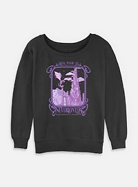 Dungeons & Dragons Seek Magic Neverwinter Womens Slouchy Sweatshirt