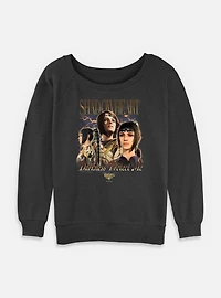 Dungeons & Dragons Shadowheart Montage Womens Slouchy Sweatshirt