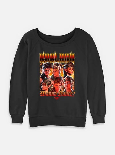 Dungeons & Dragons Karlach Wanna Dance Womens Slouchy Sweatshirt