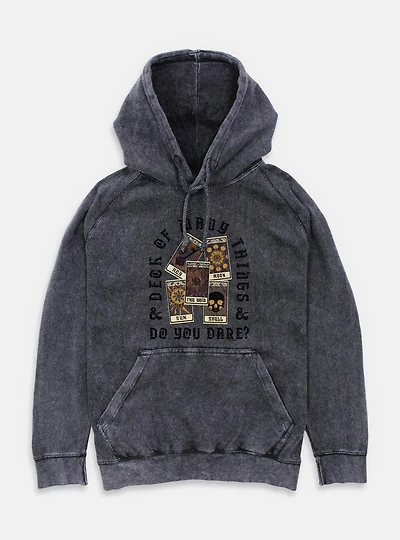 Dungeons & Dragons Do You Dare Deck Mineral Wash Hoodie