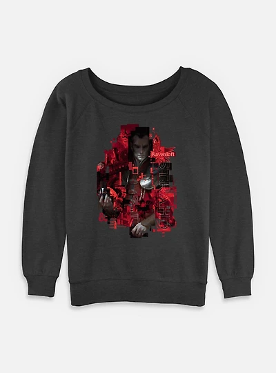 Dungeons & Dragons Ravenloft Strahd Womens Slouchy Sweatshirt
