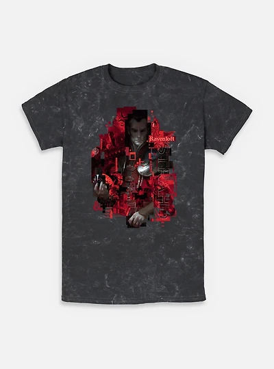 Dungeons & Dragons Ravenloft Strahd Mineral Wash T-Shirt