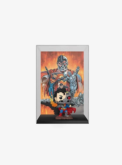 Funko Pop! DC Comics Cyborg Superman Comic Cover Vinyl Figure