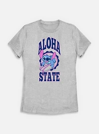 Disney Lilo & Stitch Aloha State Surf Womens T-Shirt
