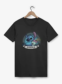 Disney Lilo & Stitch Ohana Banner T-Shirt