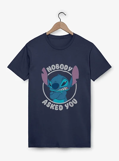 Disney Lilo & Stitch Nobody Asked T-Shirt