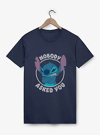 Disney Lilo & Stitch Nobody Asked T-Shirt