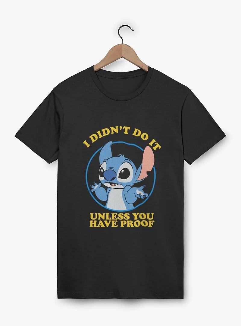 Disney Lilo & Stitch I Didn't Do It T-Shirt