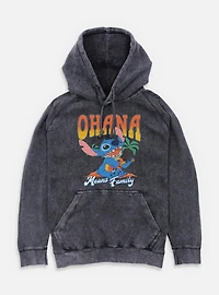 Disney Lilo & Stitch Ohana Mineral Wash Hoodie