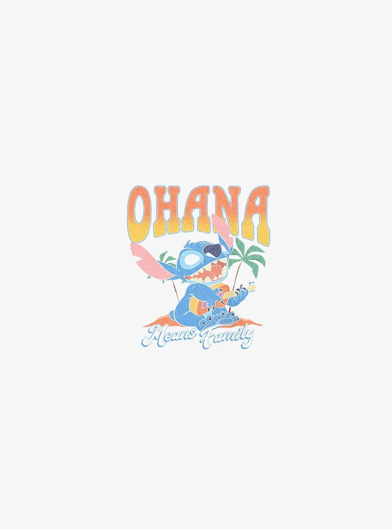 Disney Lilo & Stitch Ohana Garment Dye T-Shirt