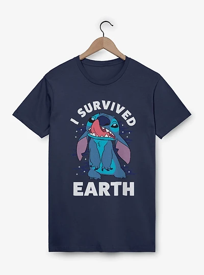 Disney Lilo & Stitch Survived Earth T-Shirt