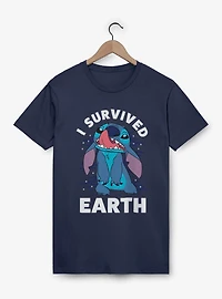 Disney Lilo & Stitch Survived Earth T-Shirt