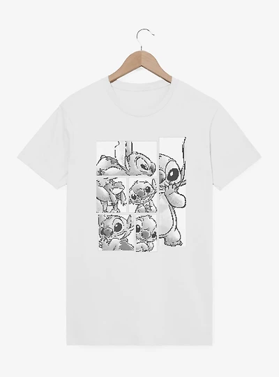 Disney Lilo & Stitch Sketch Panels Garment Dye T-Shirt