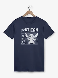 Disney Lilo & Stitch Blueprints Garment Dye T-Shirt