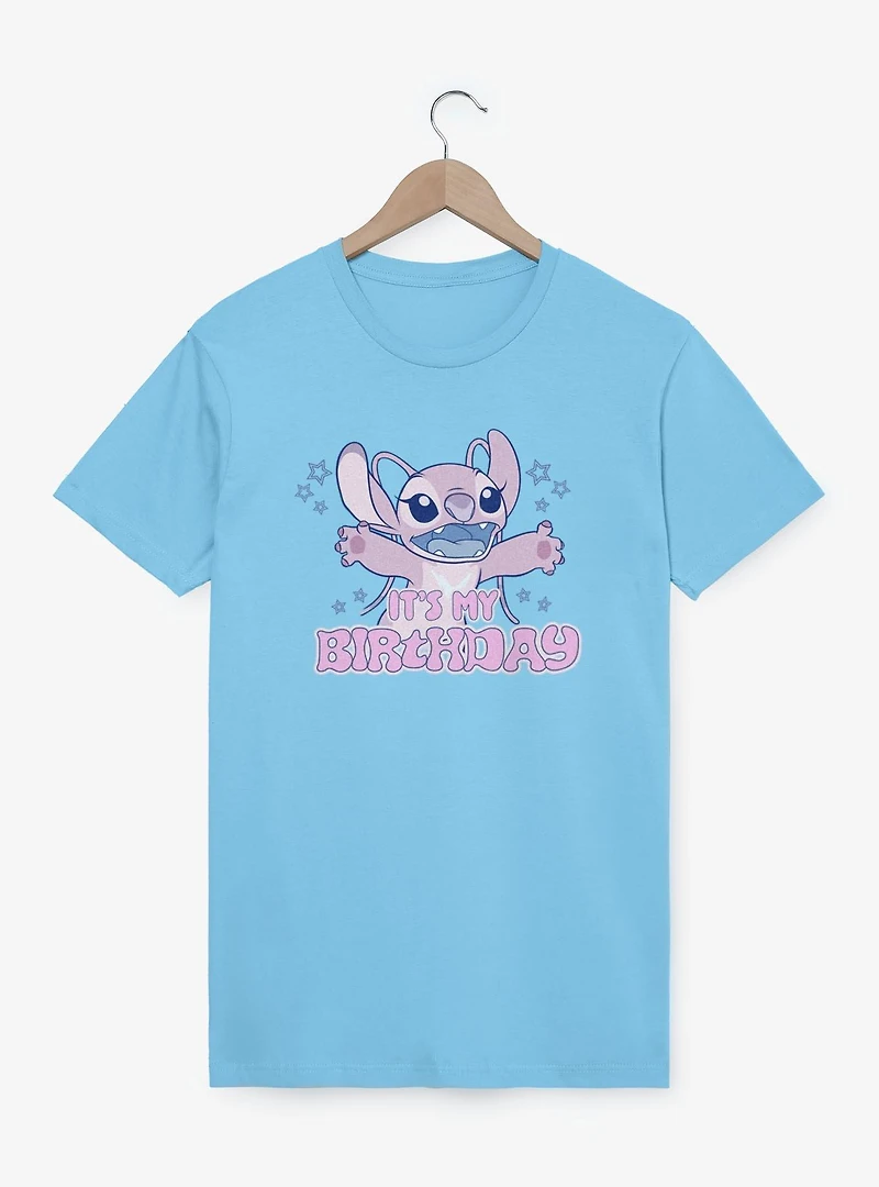 Disney Lilo & Stitch Angel It's My Birthday T-Shirt
