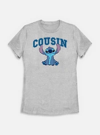 Disney Lilo & Stitch Cousin Collegiate Womens T-Shirt