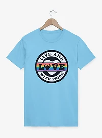 Disney Lilo & Stitch Live Love With Pride T-Shirt