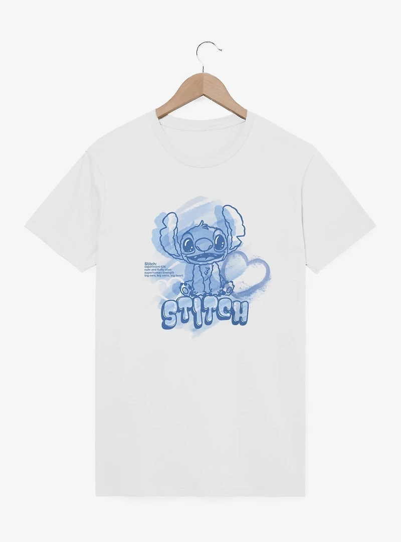 Disney Lilo & Stitch Cute And Fluffy Alien T-Shirt