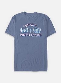 Disney Lilo & Stitch Ohana Means Family Garment Dye T-Shirt