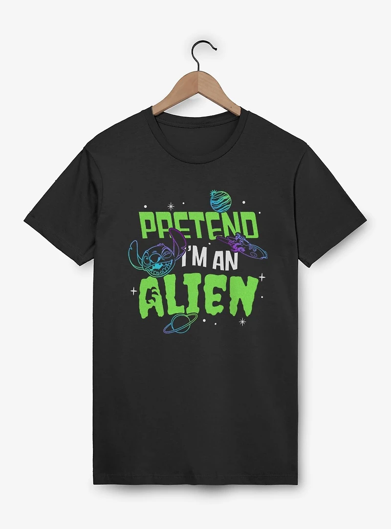 Disney Lilo & Stitch Pretend I'm An Alien T-Shirt