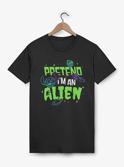 Disney Lilo & Stitch Pretend I'm An Alien T-Shirt