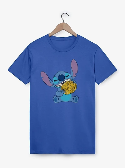 Disney Lilo & Stitch Eating Latke T-Shirt