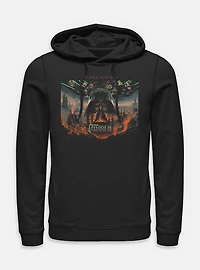 Star Wars Episode III: Revenge Of The Sith 20th Anniversary Scenic Poster Hoodie