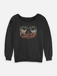 Star Wars Episode III: Revenge Of The Sith 20th Anniversary Scenic Poster Womens Slouchy Sweatshirt