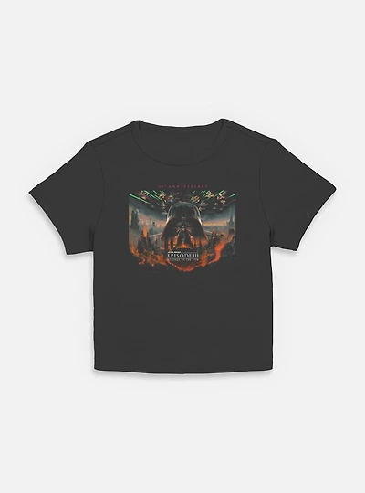 Star Wars Episode III: Revenge Of The Sith 20th Anniversary Scenic Poster Women Baby T-Shirt