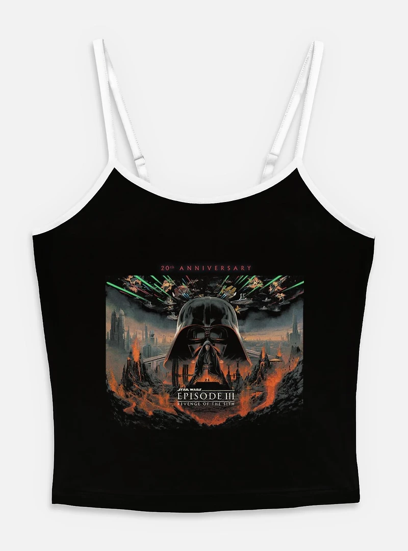 Star Wars Episode III: Revenge Of The Sith 20th Anniversary Scenic Poster Womens Cami