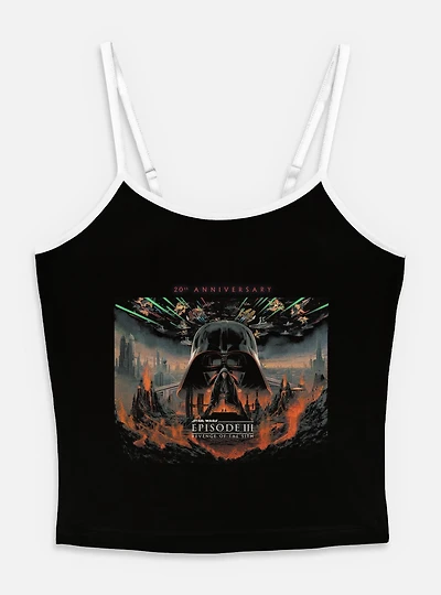 Star Wars Episode III: Revenge Of The Sith 20th Anniversary Scenic Poster Womens Cami