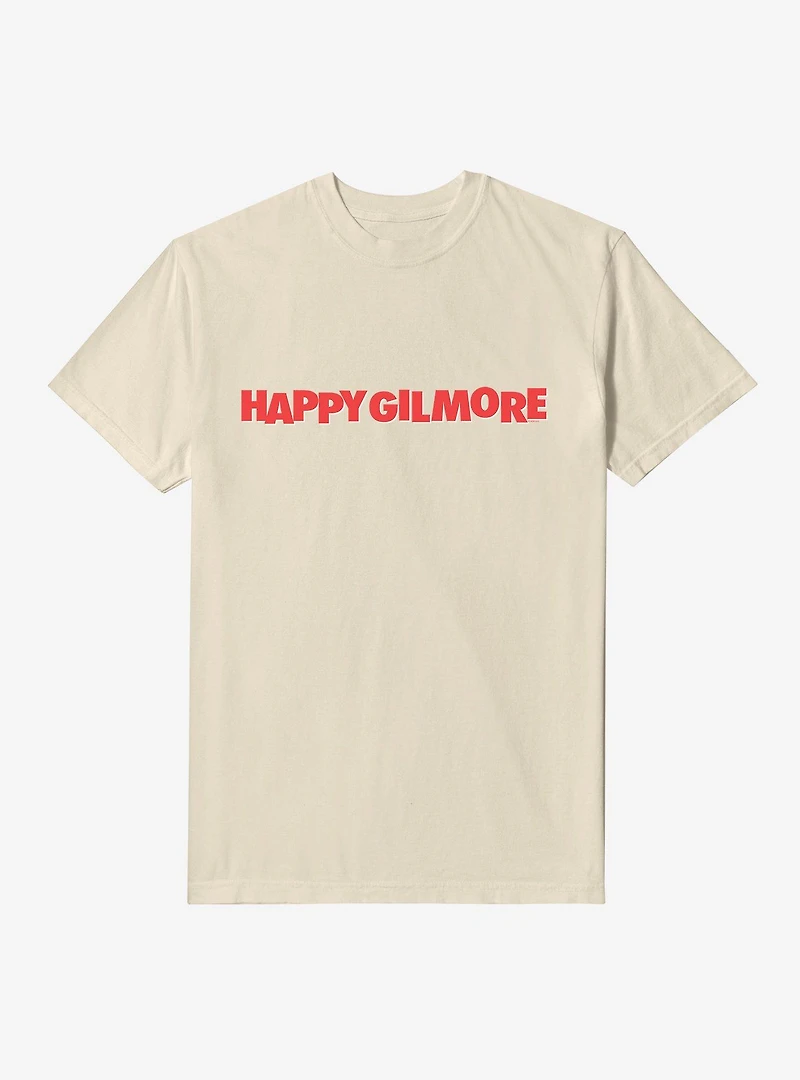 Happy Gilmore Block Logo Garment Dye T-Shirt