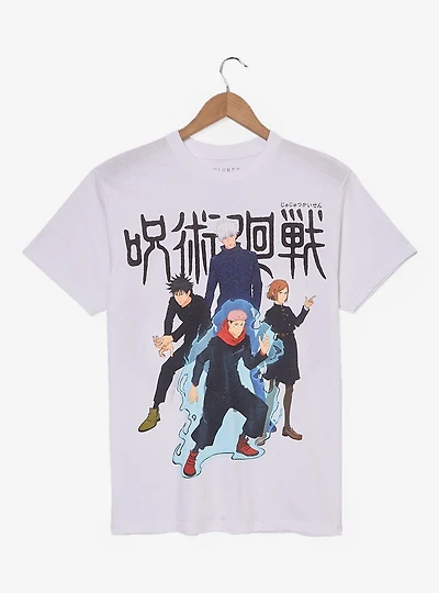 Jujutsu Kaisen Group Portrait T-Shirt - BoxLunch Exclusive