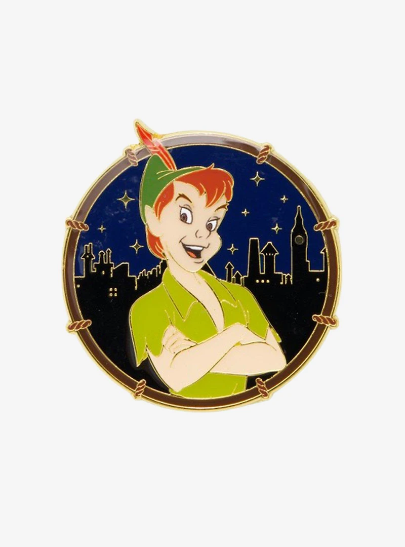 Loungefly Disney Peter Pan Portrait Enamel Pin - BoxLunch Exclusive